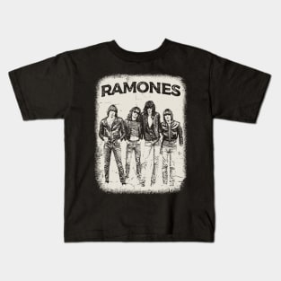 Vintage Distressed Ramones Kids T-Shirt